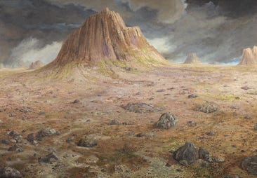 fine art landscape oil painting by Ed Wong-Ligda