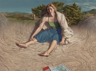 fine art figurative oil painting by Ed Wong-Ligda