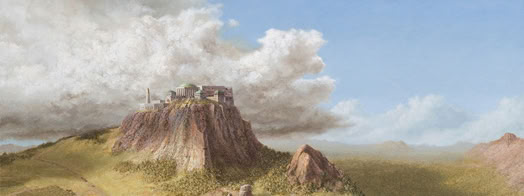 fine art landscape oil painting by Ed Wong-Ligda