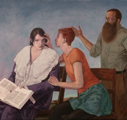 fine art figurative oil painting by Ed Wong-Ligda