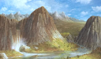 fine art landscape oil painting by Ed Wong-Ligda