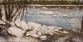 fine art landscape oil painting by Ed Wong-Ligda