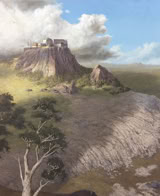 fine art landscape oil painting by Ed Wong-Ligda