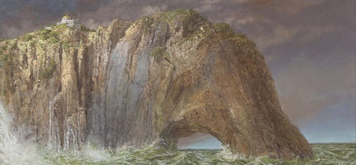fine art landscape oil painting by Ed Wong-Ligda