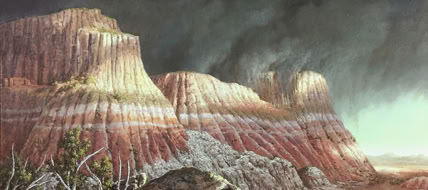 fine art landscape oil painting by Ed Wong-Ligda