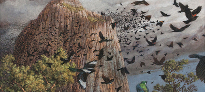 fine art landscape oil painting by Ed Wong-Ligda