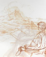 fine art landscape oil painting by Ed Wong-Ligda