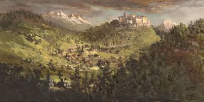 fine art landscape oil painting by Ed Wong-Ligda